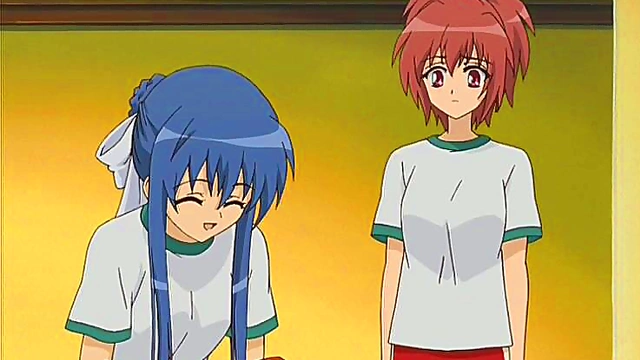 Yuri Anime Girls Explore Passionate Desire In Strawberry Panic Scene