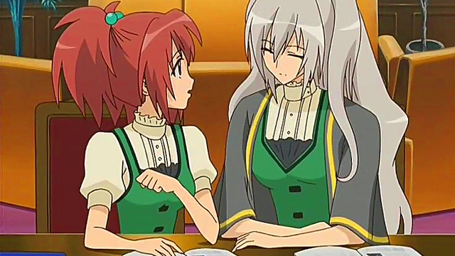 Yuri Anime Girls Explore Passionate Desire In Strawberry Panic Scene