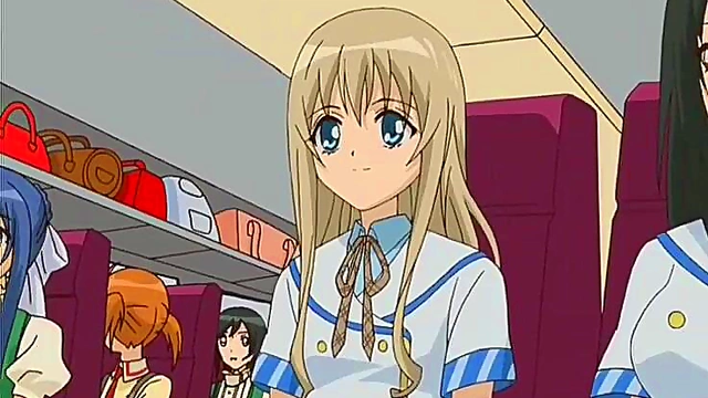 Yuri Anime Girls Explore Passionate Desire In Strawberry Panic Scene