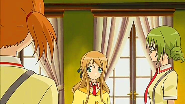 Yuri Anime Girls Explore Passionate Desire In Strawberry Panic Scene