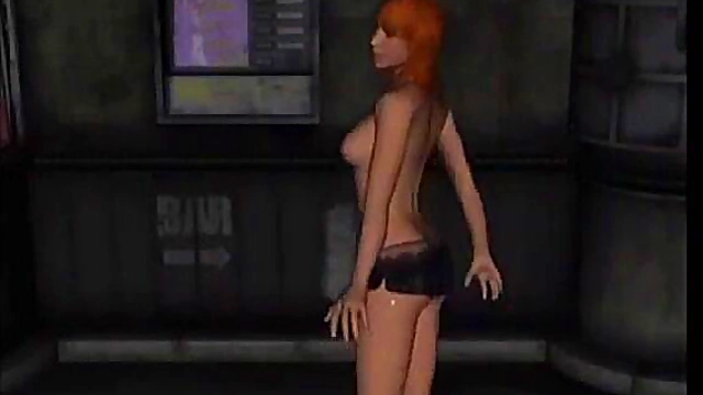 Virtual Big-Titted Anime Slut Sucks Cock Hardcore For 3D Blowjob Fetish Feast