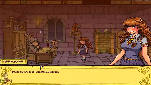 Hermoine Teases Snape in Akabur’s Hot Anime Witch Trainer Cosplay Sex Scene