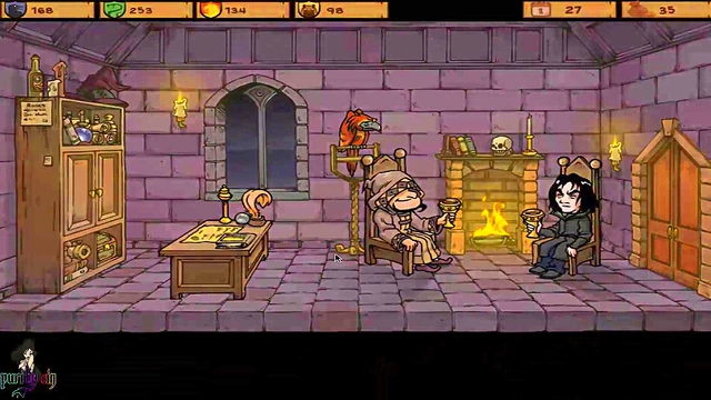 Hermoine Teases Snape in Akabur’s Hot Anime Witch Trainer Cosplay Sex Scene