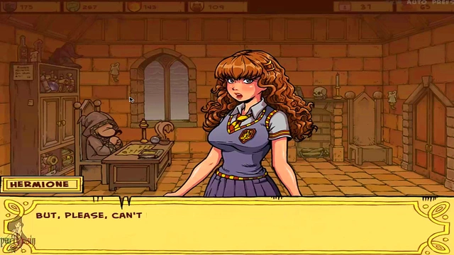 Hermoine Teases Snape in Akabur’s Hot Anime Witch Trainer Cosplay Sex Scene