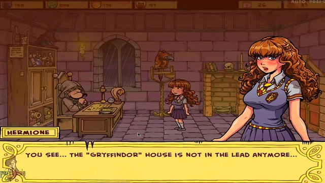 Hermoine Teases Snape in Akabur’s Hot Anime Witch Trainer Cosplay Sex Scene