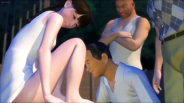 3D Hentai Group Adventure – Island Girls Get Wild With Cartoony Passion