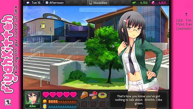 Freaky Fun in HuniePop – Hot Anime Chick’s Seductive Game walkthrough