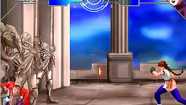 Hentai Yuri Scene – Helper & Bulleta Team Up Against Darkstalkers Girls