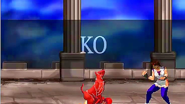 Hentai Yuri Scene – Helper & Bulleta Team Up Against Darkstalkers Girls