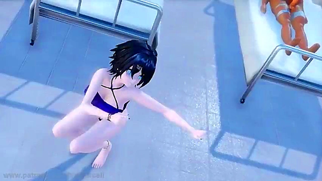 Horny Hentai Babe Dances Seductively Before Hot 3D Sex Session
