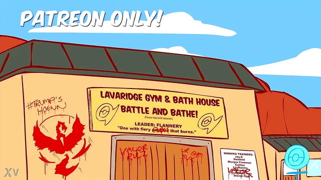 Big-Titted Cartoon Cutie Surprises With Sauna Sex & Poolside Fun