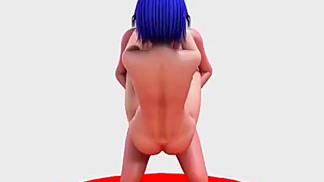 Big-Ass Anime Doll With Huge Tits Fucks Hard For Hot Climax