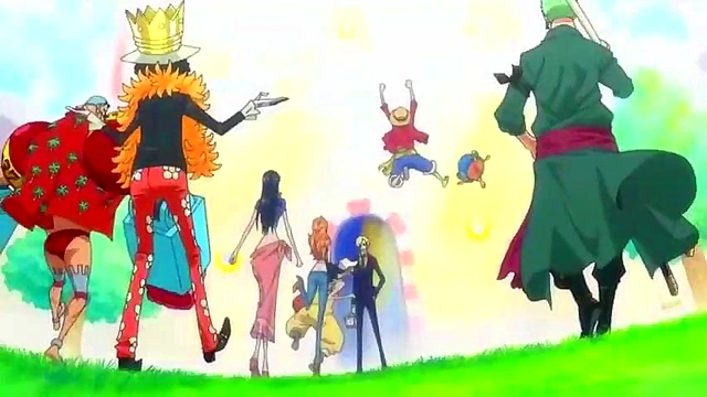 OnePiece Anime Couple Engage in Hot Hentai Action Together