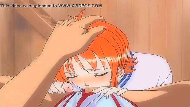 Nami from One Piece Gives Seductive Blowjob For Hot Hentai Action