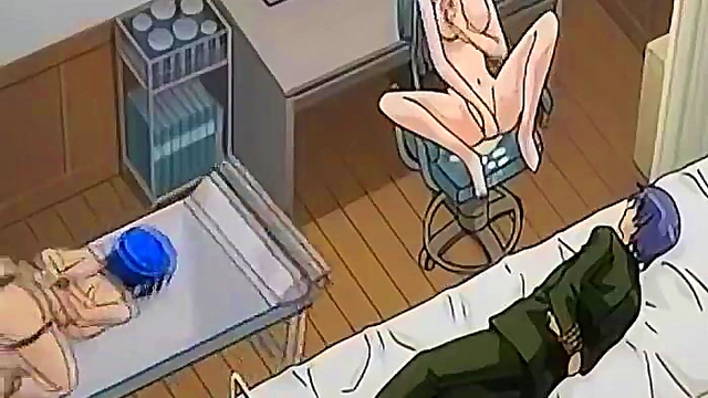 Hentai Harem Orgy – Japanese Anime Girls Toy Each Other in Doggy Style Anal Sex