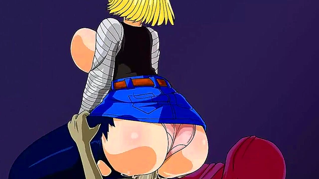 Android 18 Fucks Dragon Ball Z Style With Bulma & Nami Anime Action