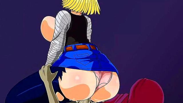 Android 18 Fucks Dragon Ball Z Style With Bulma & Nami Anime Action