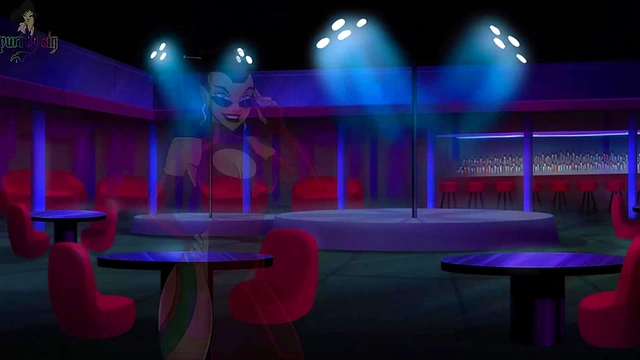 Horny DC Heroines Strip & Orgy in Anime Cosplay Fantasies