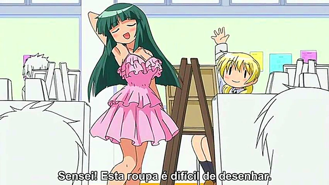 Sunshine Moments – Hidamari Sketch Shoujo-Ai Anime Slice of Life