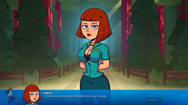 Hot Teen Girls from Camp Pinewood Anime Orgasm in Sinful Video Game Adventures