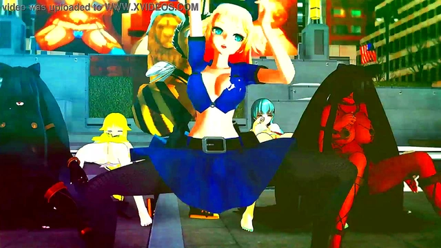 Hentai Anime Dance Fantasy – MMD Seduction With Sexy Moves
