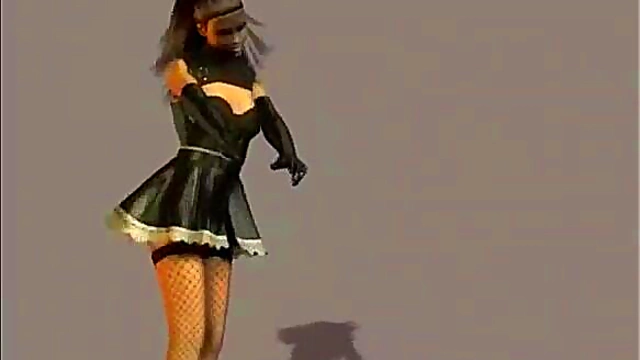 Virtual Stripper seduces you in 3D Animated Hentai Fantasy