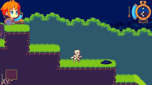 Pixel Catgirl Lufuclad Takes Monster Dick In Sexy Nighttime Anime Adventure