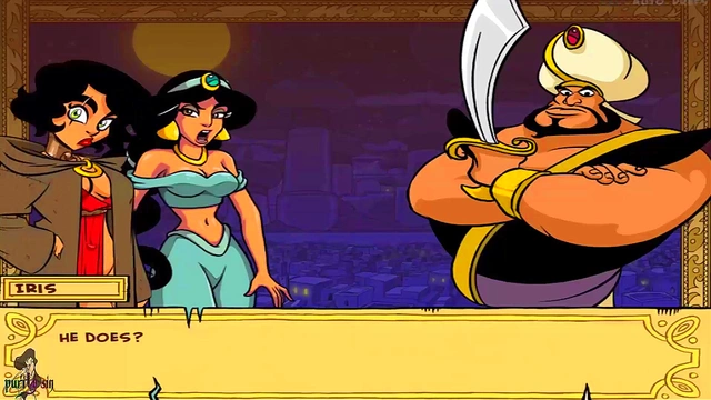 Horny Princess Jasmine Trains As Slave In Epic Hentai Anime Gangbang Session