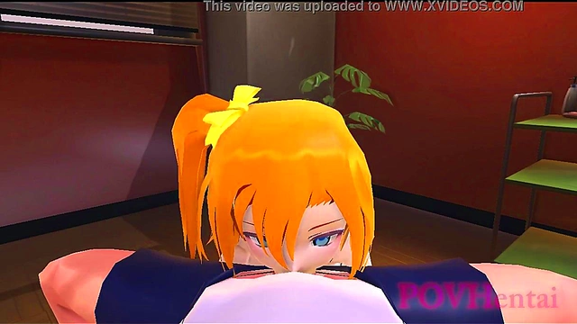 Kousaka Monoka’s Love Live Parody – Handjob, Blowjob & Bedroom HardcoreFuck