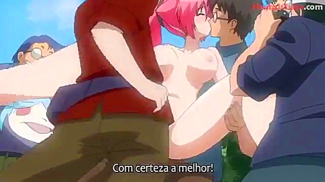 Cute Anime Cosplay Babe Gets Fucked Hard In Censored Gangbang With Subtitles PTBR
