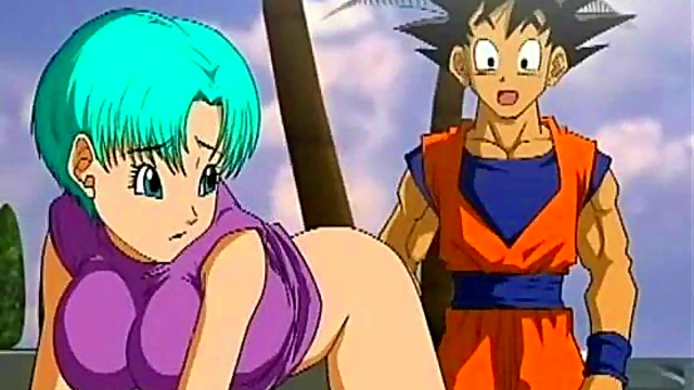 Goku Fucks Bulma Hard in Dragon Ball Z Hentai Adventure