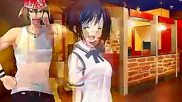 Big-Ass Anime Babe Gives Mind-Blowing Blowjob In Majikoi S Iyo H Scene
