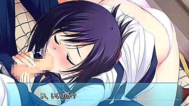 Big-Ass Anime Babe Gives Mind-Blowing Blowjob In Majikoi S Iyo H Scene