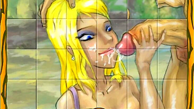 Puzzle-Loving Anime Chick Gets Seduced for Hot Sex Game Action