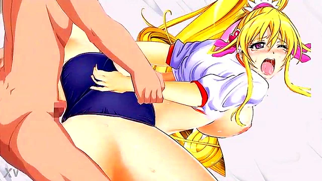 Horny Anime Chick Shows Off Massive Tits For Ero Fun