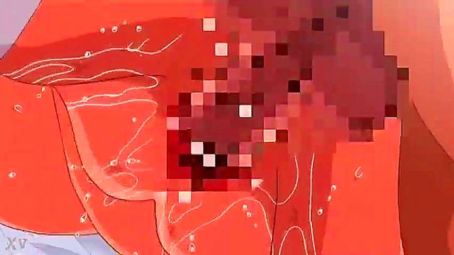 Horny Anime Chick Shows Off Massive Tits For Ero Fun