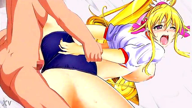 Horny Anime Chick Shows Off Massive Tits For Ero Fun