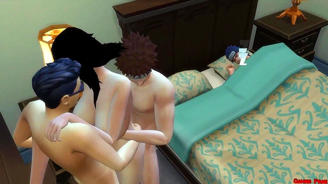 Naruto Hentai – Kurenai Yuhi's Cheating Wife Gets Fucked by Students in Dramatic Cuckold Scene