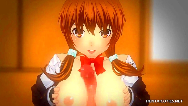 Busty Anime Chick Switches From Blowjob To Pussy HardcoreFuck