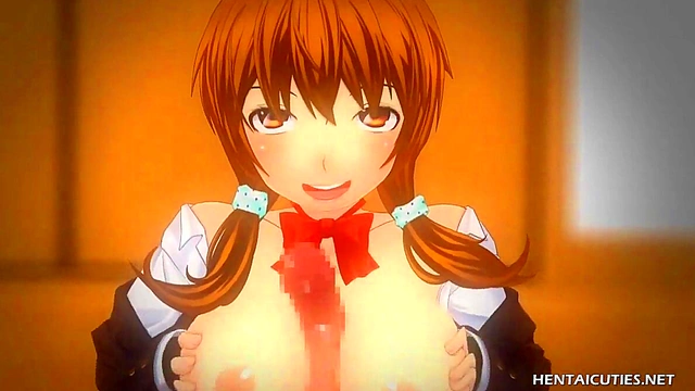 Busty Anime Chick Switches From Blowjob To Pussy HardcoreFuck