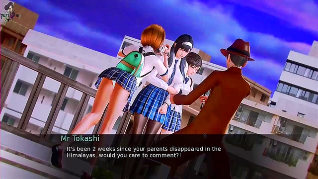 Waifu Academy – Hot Anime Babe Masturbates While Moaning for Orgasm ASMR