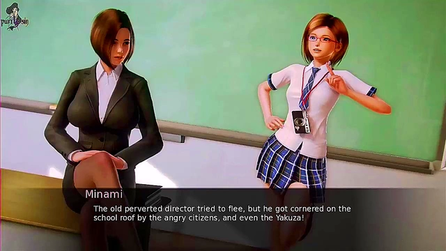 Waifu Academy – Hot Anime Babe Masturbates While Moaning for Orgasm ASMR