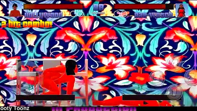 Big-Ass Black & Latina Strippers Battle & Bang in Steamy Anime Showdown