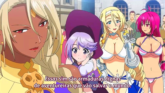 Bikini Warriors Anime Girls Get Wild for Sexy Fun & Naughty Action