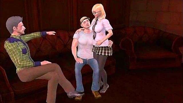 Naughty Nancy – Teen Bride Gets Fucked By Perverted Old Man In 3D Anime Fantasy