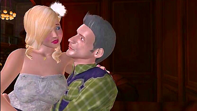 Naughty Nancy – Teen Bride Gets Fucked By Perverted Old Man In 3D Anime Fantasy