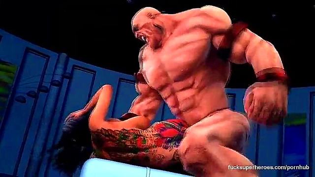Big Dick Smashes Tight Pussy in Hardcore 3D Hentai Sex Session