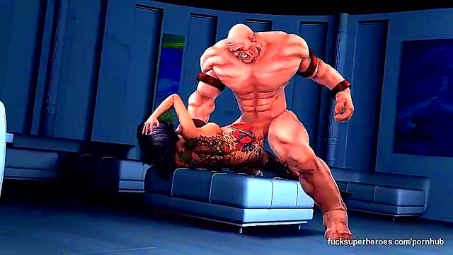 Big Dick Smashes Tight Pussy in Hardcore 3D Hentai Sex Session