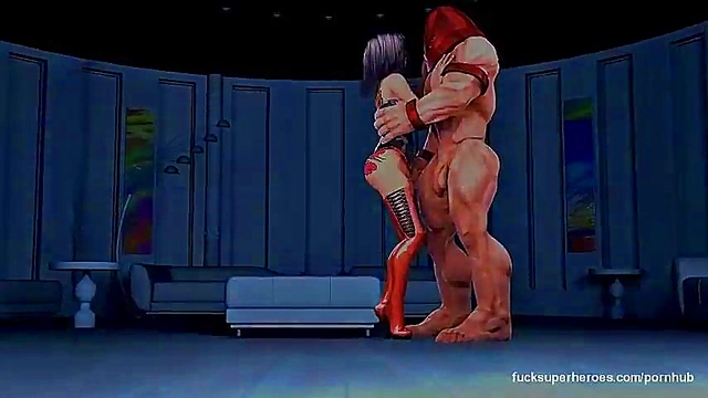 Big Dick Smashes Tight Pussy in Hardcore 3D Hentai Sex Session