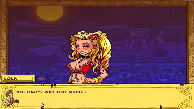 Hot Anime Princess Jasmine Sucks Dick & Fucks Genie for Steamy Video Game Sex